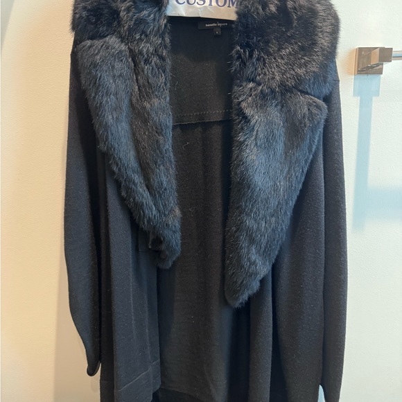 Nanette Lenore cardigan with faux fur collar - Picture 4 of 5